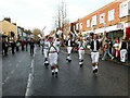 Morris dancers in Mill Road