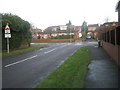 Looking from The Coppice into Victory Avenue