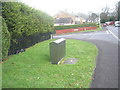 Approaching the junction of Murray Road and Bourne Close