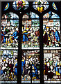 TL8918 : East window, Messing church by Andrew Hill