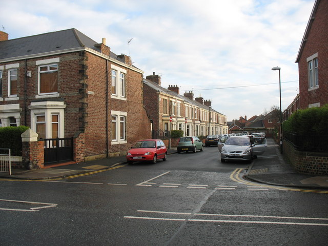 Suffolk Street in Jarrow