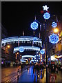 St. Mary Street by night, Cardiff