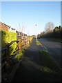 London Road in the early winter sunshine