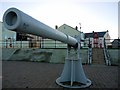 NZ5234 : Fairy Cove Gun Battery, Hartlepool Headland by Andrew Curtis