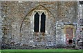 SP4724 : St James, Rousham, Oxon - Church wall by John Salmon