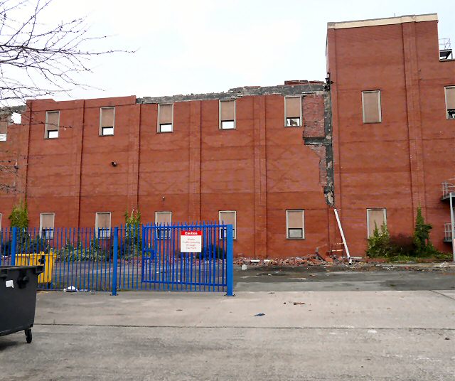 Demolition of Hyde Mill