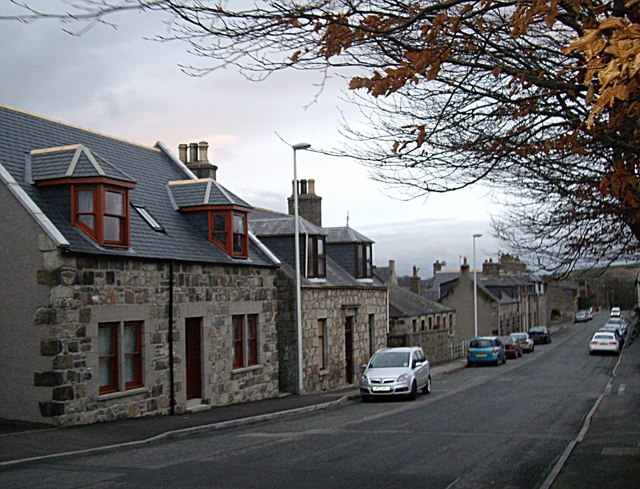 Bleachfield Street, Huntly © Stanley Howe :: Geograph Britain and Ireland