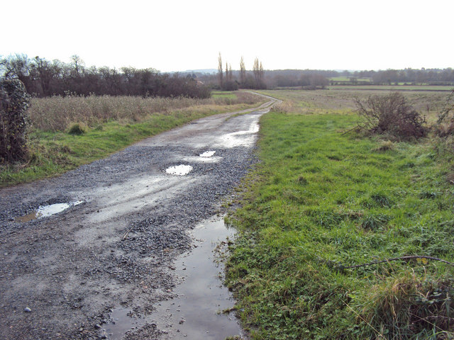 Track to Lower Hook Farm