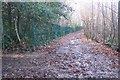 Footpath junction near Westway