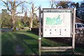 TQ6039 : Information Board in Dunorlan Park by David Anstiss