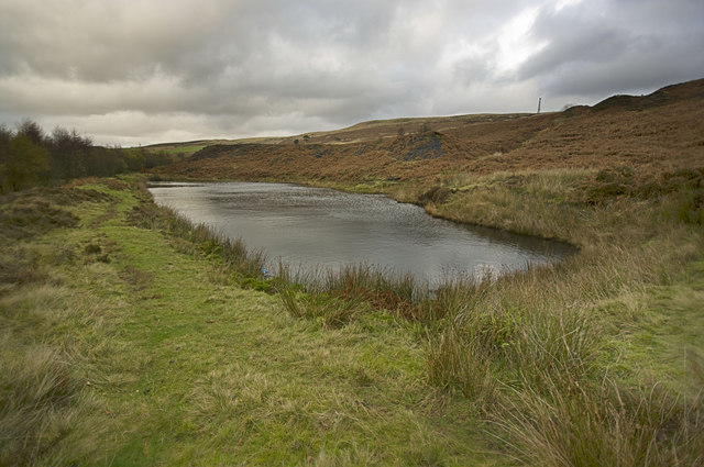 Pond near site of Blaennant Colliery