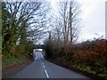 Low railway bridge on Park Lane near Winterbourne Down