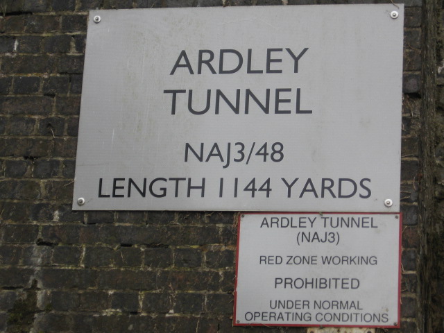Ardley Tunnel Nameboard