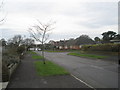 Approaching the junction of  Kings Mede and Blenheim Road