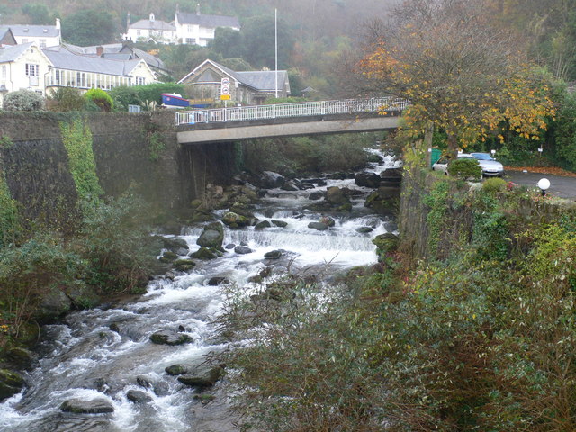 West Lyn river descending to Lynmouth