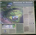 New Information Board in Amroth Carpark