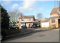 Approaching the junction of Juniper Road and Chervil Close