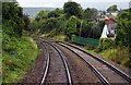 The Swindon - Gloucester line at Bowbridge