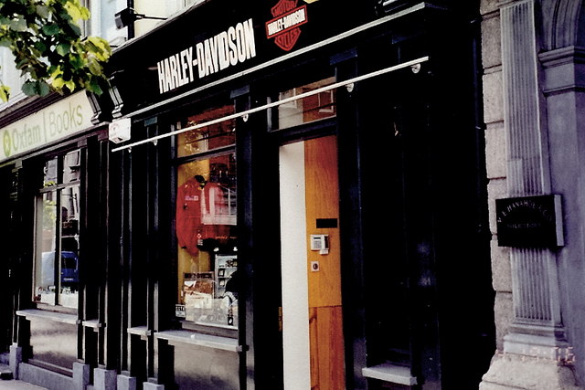 Dublin - Harley Davidson shop © Joseph Mischyshyn ...