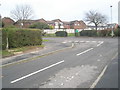 Looking from Abbeydore Road into Credenhill Road