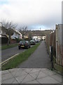 Looking northwards up Bredenbury Crescent