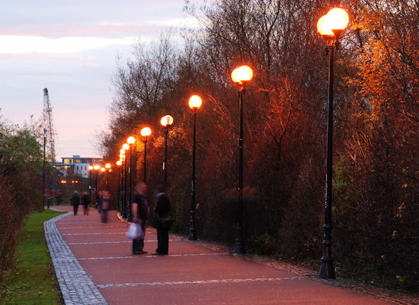 Evening on the Lagan Walkway, Belfast