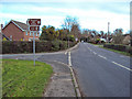 Road junction at Tunnel Hill