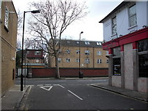 TQ3579 : Coopers Arms pub (site of) Brunel Road, Rotherhithe, London, SE16 by Chris Lordan