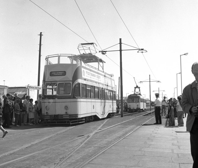 Trams at Fleetwood, Ash Street