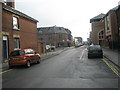 Looking eastwards along Factory Lane