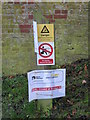 Warning Signs, Grand Union Canal