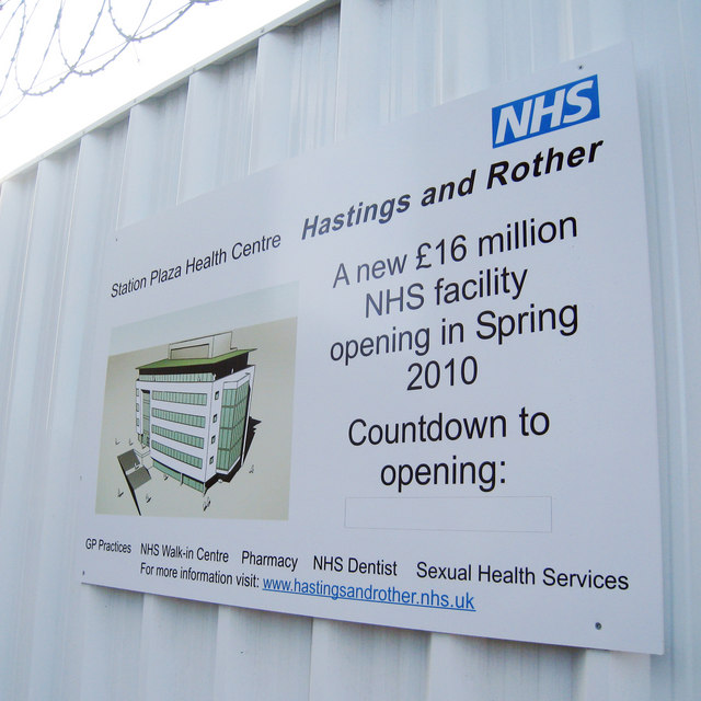 Station Plaza Health Centre Sign Oast House Archive Geograph