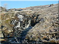 Frozen falls near Badintagairt