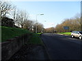 Looking westwards along Woodside Avenue