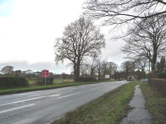The A50, on a wet Sunday morning, near Seven Sisters Lane.