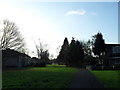 Path between Loughwood Close and Mountbatten Road