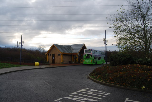 Bus At Sturry Road Park And Ride © N Chadwick Cc By Sa20 Geograph