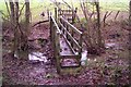 Footbridge near Gribble Bridge Farm