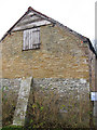 Barn with buttress