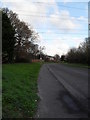 Looking up Bosville towards Boyatt Lane