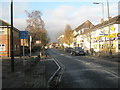 Looking westwards along Derby Road