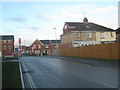 Looking along South Street towards the sales office