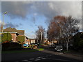 Looking from Saracens Road into Scantabout Avenue