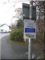 Double-sided sign, Main Street, Burton Salmon