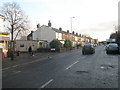 Approaching the junction of Desborough Road and Chestnut Avenue