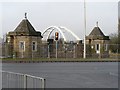 Former entrance to Orb steelworks