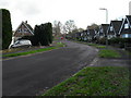 Looking along Corinthian Way towards the junction with Augustus Way