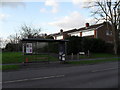 Bus shelter near Saxon Walk