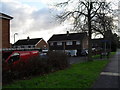 Approaching Ridgeway Close from Oakmount Road