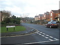 Looking from Spencer Road into O